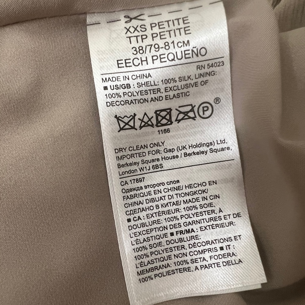 NWOT Banana Republic Heritage Collection Maxi Silk Dress - Picture 5 of 7